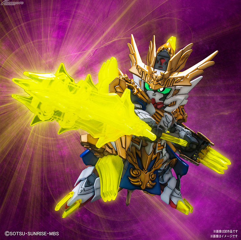 Bandai Gundam Model Q Phiên bản SDBB ​​Tam Quốc Chuangjie Ma Chao Gundam Babatos REX Wolf King - Gundam / Mech Model / Robot / Transformers gundam lắp ráp
