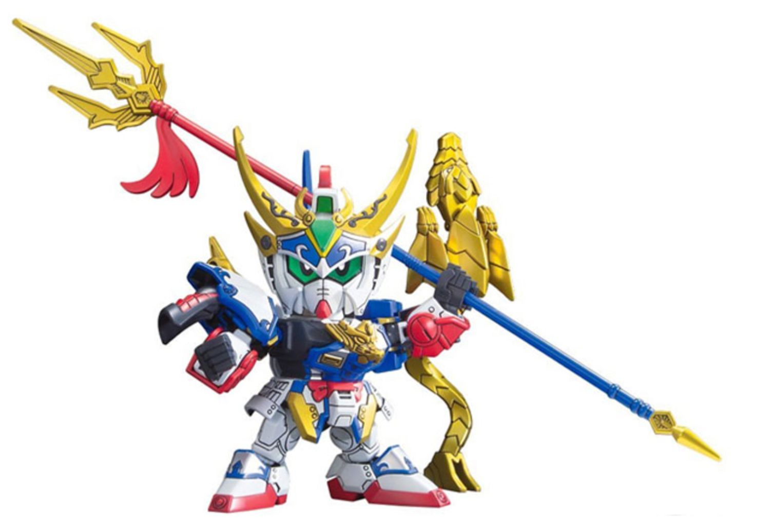 Bandai Gundam Model SDBB311 Q Edition Three Kingdoms Zhao Yun Heroic Fighting Flying Shadow Nhấp nháy ngựa - Gundam / Mech Model / Robot / Transformers mô hình bandai