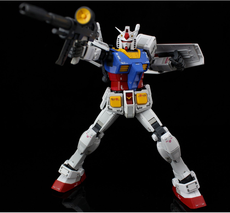 Mô hình Bandai Gundam MG1 / 100 RX-78-2Gundam Yuanzu lên đến phiên bản Ver.3.0 được lắp ráp để gửi khung - Gundam / Mech Model / Robot / Transformers mô hình gundam mini