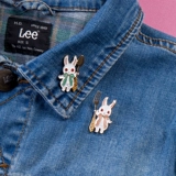 Ложка, вилка, брошь, милый японский мультяшный значок, булавка, аксессуар, 2024 года, новая коллекция