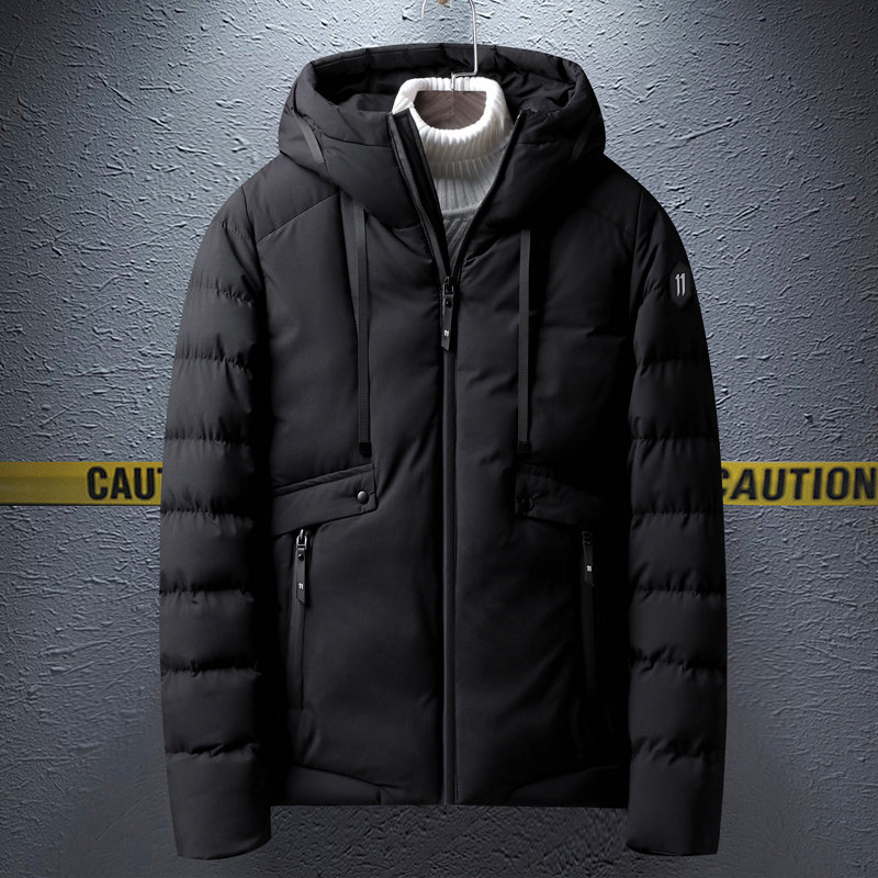 Cotton clothes men's jacket Winter 2019 new winter clothing thickened cotton padded jacket Short style men's winter tooling down cotton clothes