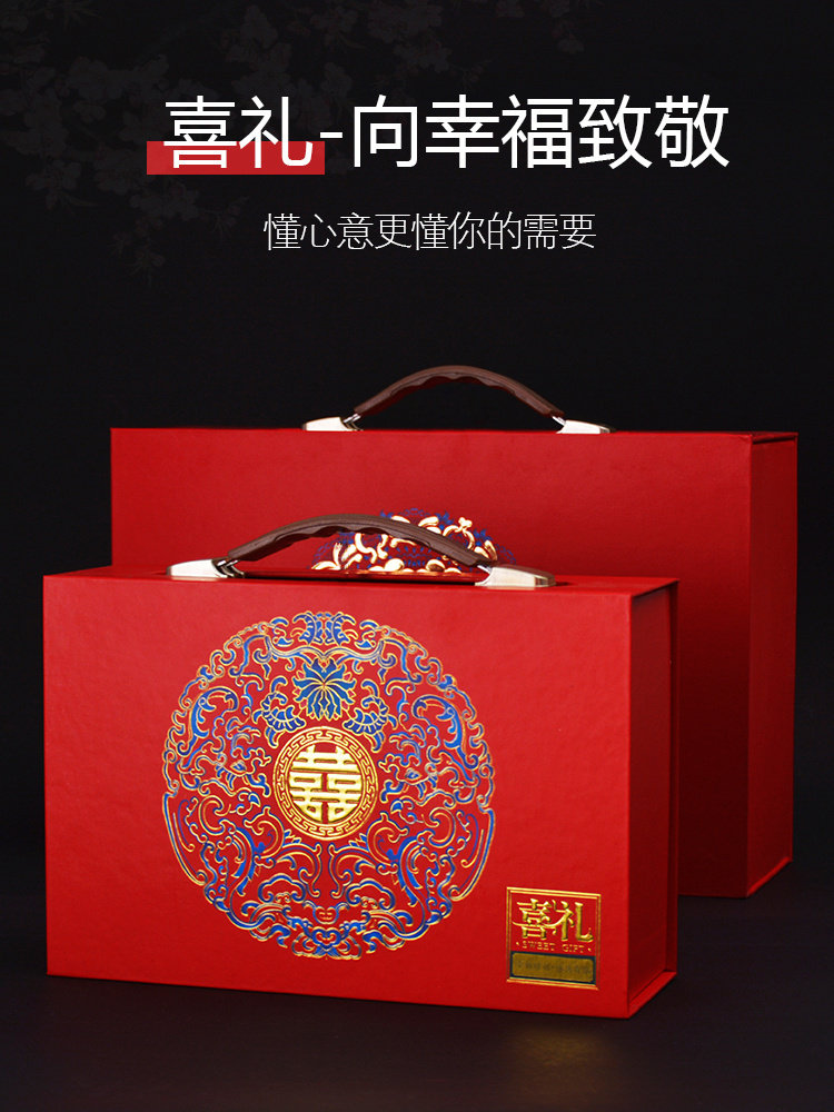 Wedding bride price Lottery money box Engagement Wedding Gift Box 100 thousand Creative Tiking-gift Festive Gift Boxes box