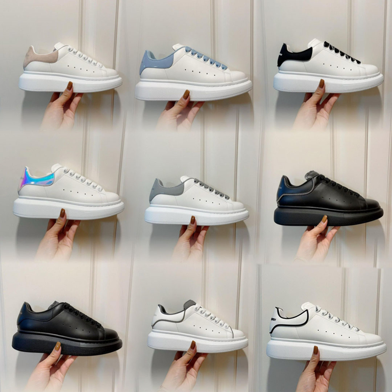 Genuine Leather Crocodile-Patterned Sneakers with a Stunning Design, Similar to Valentino Mcqueen, White Platform Shoes with Height Increase, Unisex Couple Style Sneakers