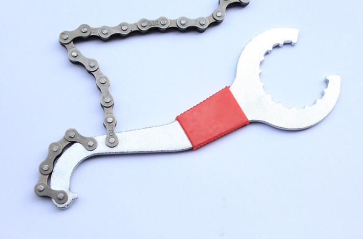 Climbing Bike Bike Road Car Three-in-one Centre Shaft Tool * Integrated Middle Shaft Wrench Flywheel Fixed Wrench