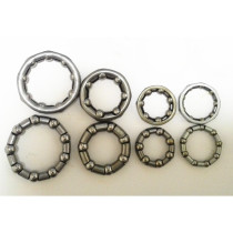 Jiante accessories mountain bike middle axle front and rear axle reverse brake flower drum bead nest ball rack marbles bearing