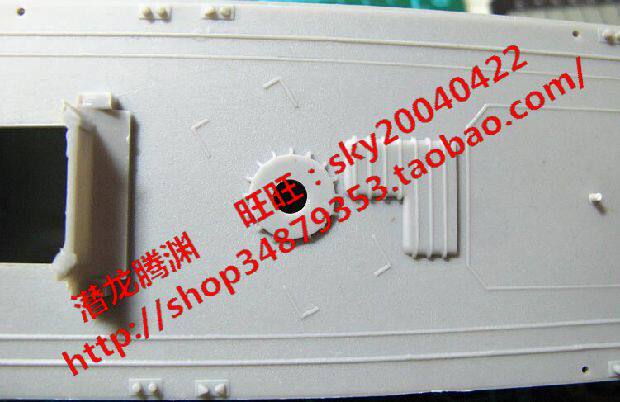 Корабль 正德福 023 1：260电动中国旅大ⅲ级166珠海号导弹驱逐舰拼装模型