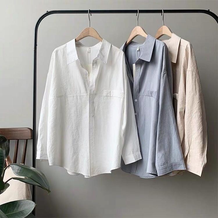 Foreign Conception Maternity Dress Spring Autumn style Fashion Shirt Spring Blouse Loose Pregnant Woman Spring Dress Career Large Size size Long sleeves shirt