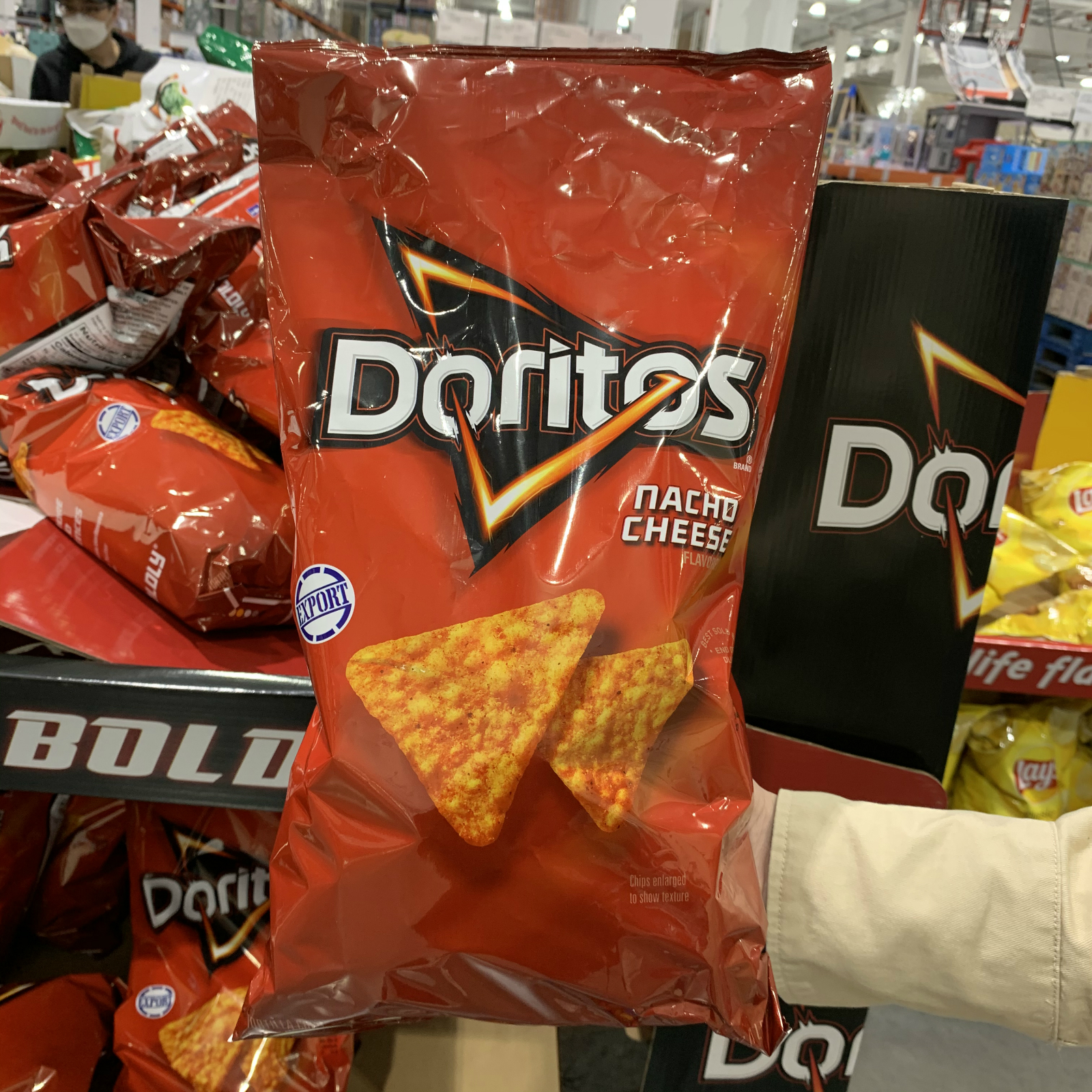Shanghai costco Doritos Doritos Dongyi Cheese flavored corn flavor leisure puffing snack 453 6g