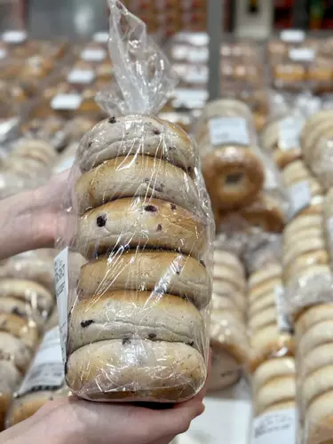 Costco Cochran Bagel Смешанный бублик Оригинальный клюквенный кунжутный завтрак Цельнозерновой хлеб 6 упаковок