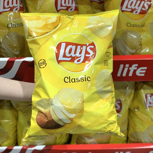Картофельные чипсы Sam's Purchases American Lay's, оригинальные картофельные чипсы, очень большие упакованные снеки, 425,2 г