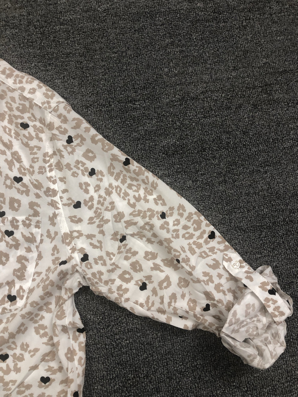 007 Foreign Trade Collection 2025 Spring New Fashionable Printed Loose Slimming Shirt Skin-Friendly Long-Sleeve Shirt 007 Foreign Trade Collection 2025 Spring New Fashionable Printed Loose Slimming Shirt Skin-Friendly Long-Sleeve Shirt