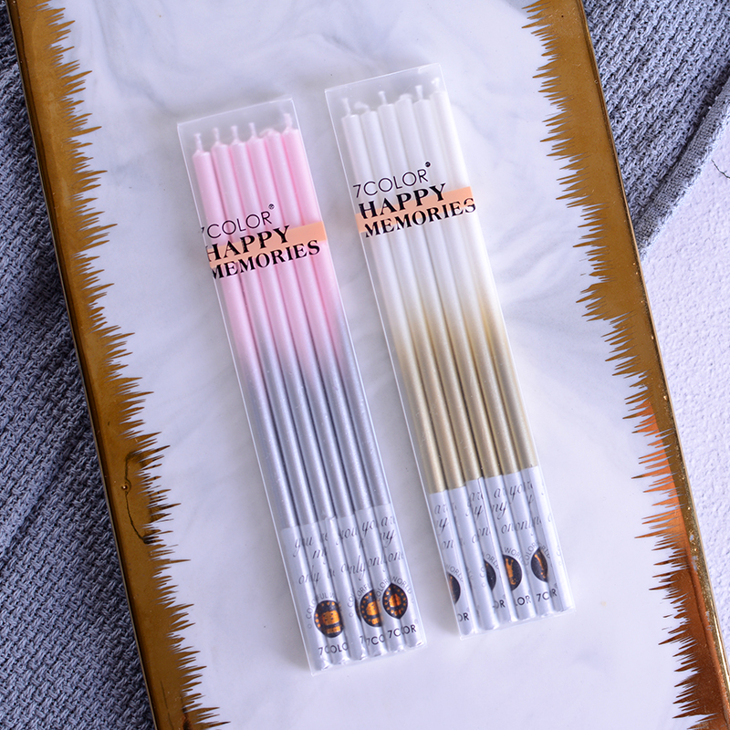 Stangsplen Series High-end Birthday Candle Bakery Party Decorated Birthday Banquet Dress-up Cake Accessories