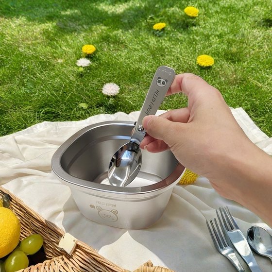 不锈钢保鲜盒便携外出野餐密封水果盒便当盒小学生饭盒冰箱收纳盒