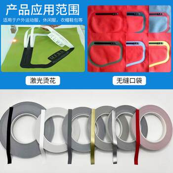 Outdoor clothing pocket decoration hot stamping film