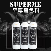 Supreme black tattoo color BISHOP bishop secant matt black pigment ink 8oz Wanshe tattoo equipment