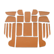 Xiaopeng G3i leather door slot pad box specially modified water coaster storage slot box pad interior g3 central control decoration
