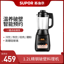 Supor SP21-800 wall breaker Auxiliary food juicer soymilk maker 2-3-4 people use multi-function wall breaker