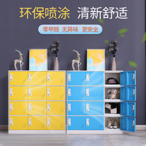 School with steel lockers Classroom Students Colour Bag Cabinet Tinel Cabinet Shoes Cabinet Containing Band Lock Deposit Cabinet Shorter Cabinet
