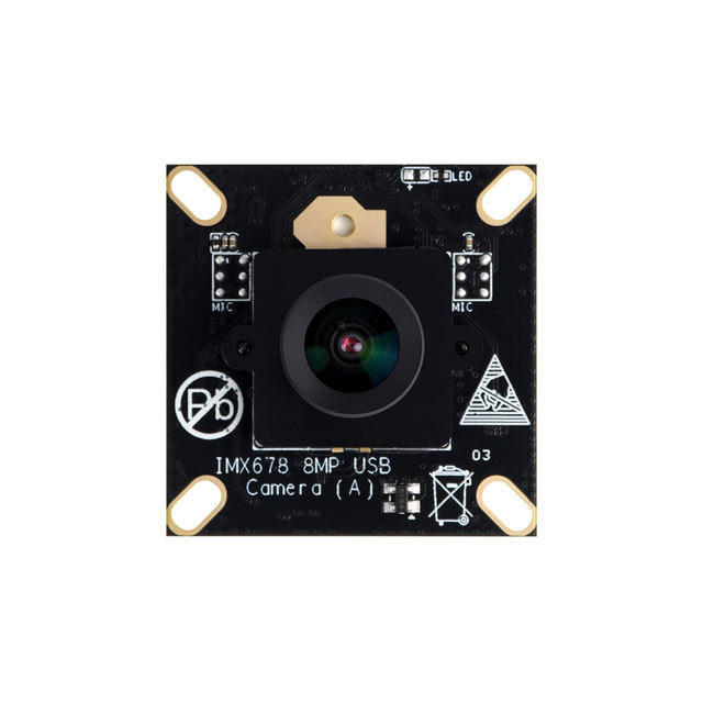 Weixue 8Mp M12 USB Camera Module Imx678 Sensor Chip Fixed Focus Driver-Free