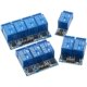 1/2/3/4-Way Relay Module with Optocoupler Isolation, Compatible with 3.3V/5V or 12V Ttl Control Signals