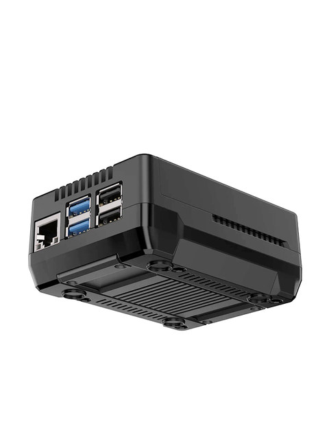 Raspberry Pi 5Th Generation Argon Neo 5 Aluminum Alloy Case with Passive Cooling and Active Pwm Cooling Fan