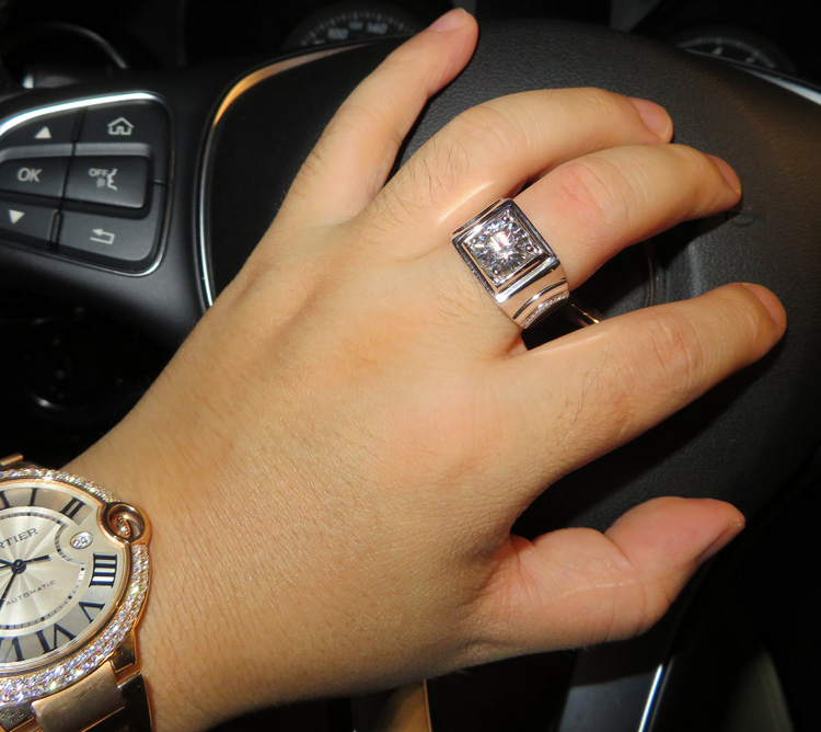 Bague homme en Argenterie - Ref 3088649 Image 22