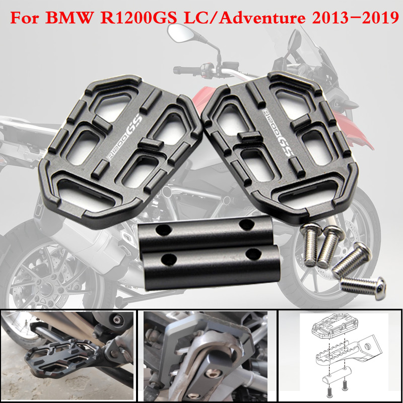 BMW R1200GS ADV LC Universal Modified Foot Widening Enlarger Pedestal Enlarger Pedestal