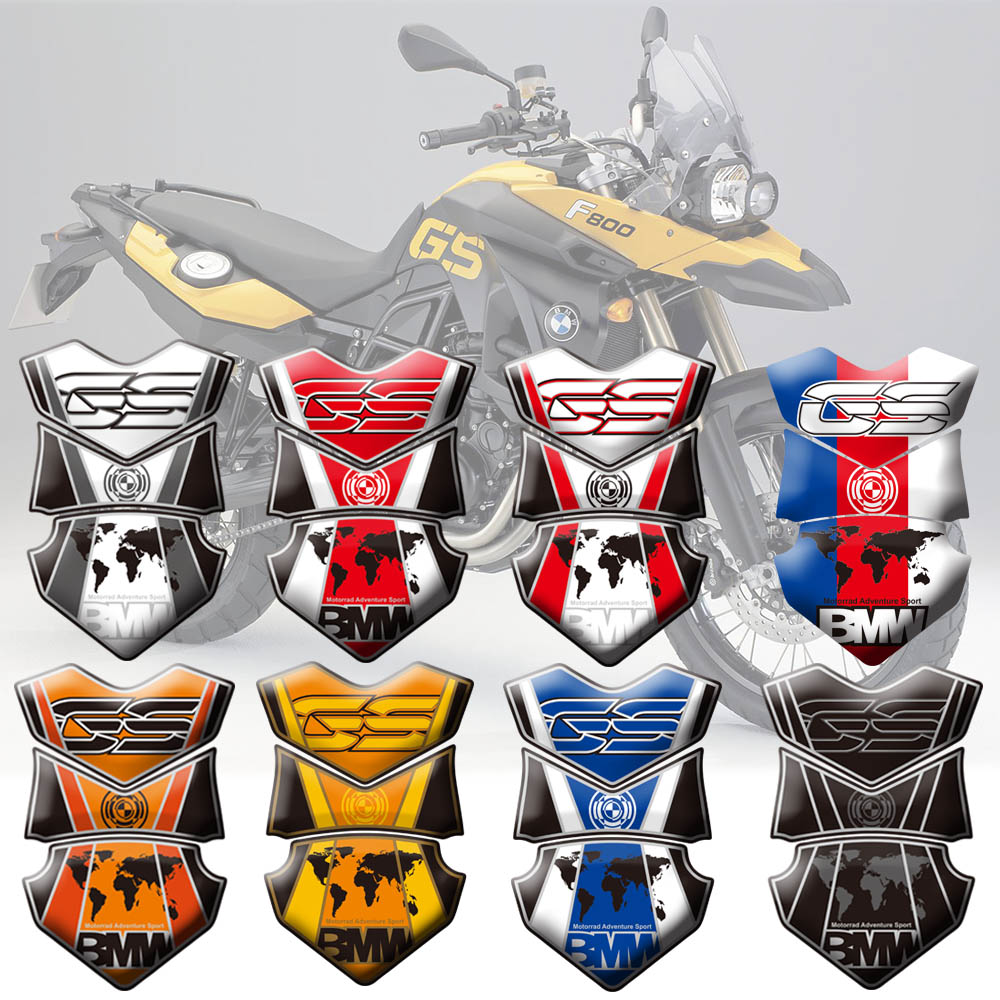 Motorcycle BMW F700GS 12-15 F650GS F800GS 08-12 Fish bone sticker on sports car fuel tank