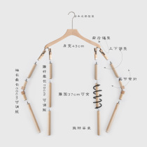 Clothing shooting support stand for men and women live broadcast hanger display hanging shooting artifact white background picture shooting bracket with various shapes