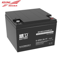 Kehua Jingwei battery 6-gfm-24yt computer room UPS battery 12V24AH lead-acid maintenance-free storage