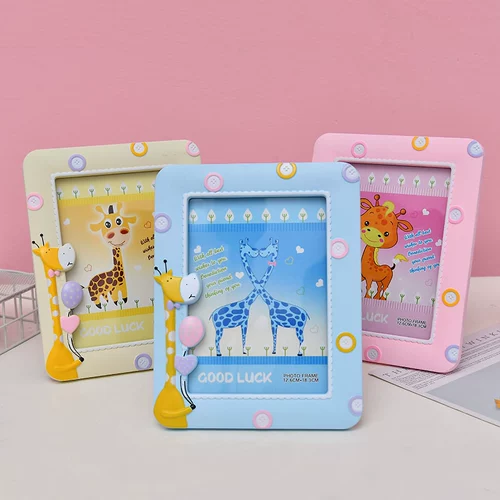 Мультяшная настольная фоторамка, милая фотография