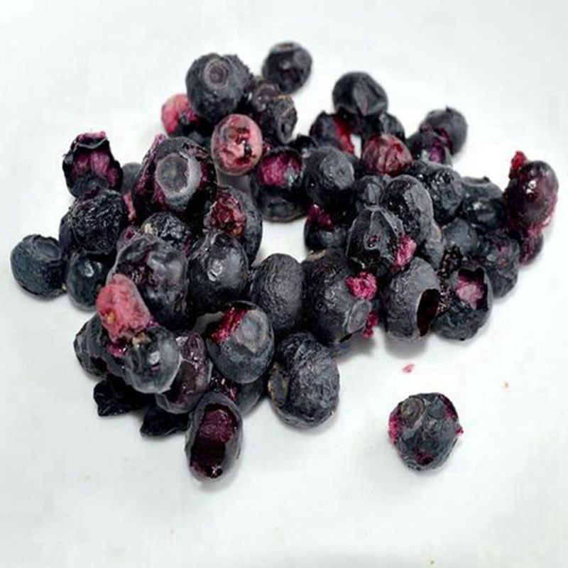 Freeze-dried Blueberry Casual Snacks Blueberry Crisp Baking Raw Material Open Bag Ready-to-use Blueberry Grain Without Added Sugar Blueberries Dry Whole Grain