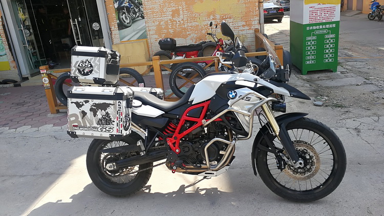 BMW BMW Demade F650F700 / F800GS / ADV Bào ngư nguyên bản phía trước và phía sau - Pad phanh bố thắng đĩa sirius