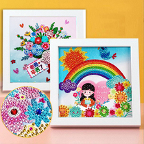 Teachers Day female teacher gift diamond painting handmade diy childrens diamond stickers for kindergarten teachers primary school students