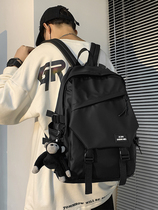 College student schoolbag mens dirty-resistant women can put computer high school students large-capacity strong fashion trend boys backpack