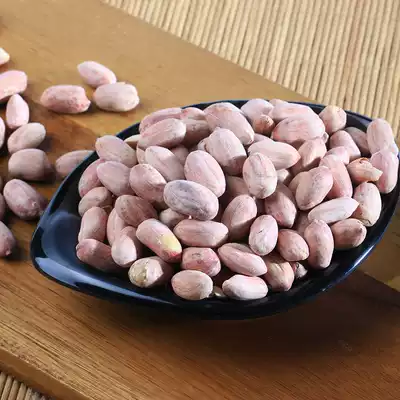 Farmhouse-made pot fried crispy spiced peanut fresh Shandong red peanut crushed cooked peanut salty dried 1000g