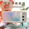 Mobile phone desktop stand Retro small TV creative Bluetooth speaker Mobile phone stand Dormitory mobile phone lazy bracket style