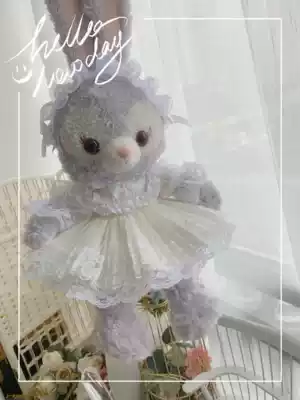 (Xmya) star Dew clothes M for star rabbit M skirt Sydney Rose Rabbit bear hand made cotton doll