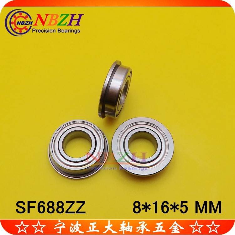 Boutique flange cues stainless steel bearings SF688ZZ SF688-2RS 8 * 16 * 5