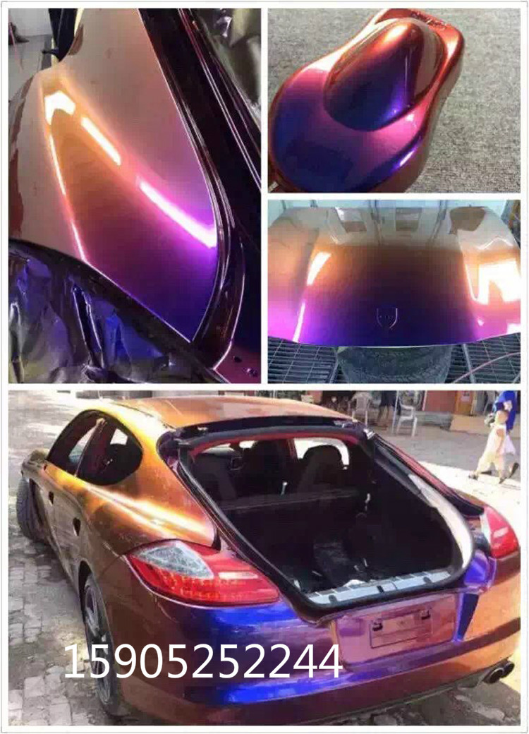 3E chameleon lacquered special effects lacquer car full spray change color paint AASUND parrot car metal paint