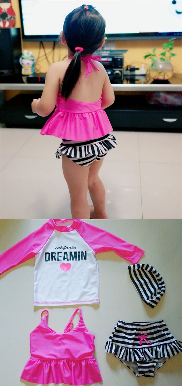 Đồ bơi nữ giá trị bé gái dễ thương mặc bikini công chúa nữ chia trẻ em 1-3 tuổi Đồ bơi trẻ em 4-5-10 bikini cho trẻ