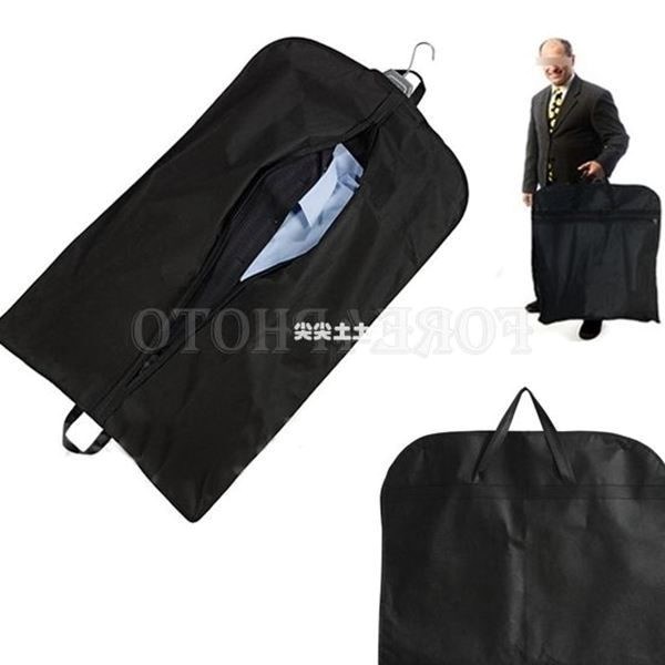 2023 Black Coat Clothes Garment Suit Cover Bags Dustproof-Ta