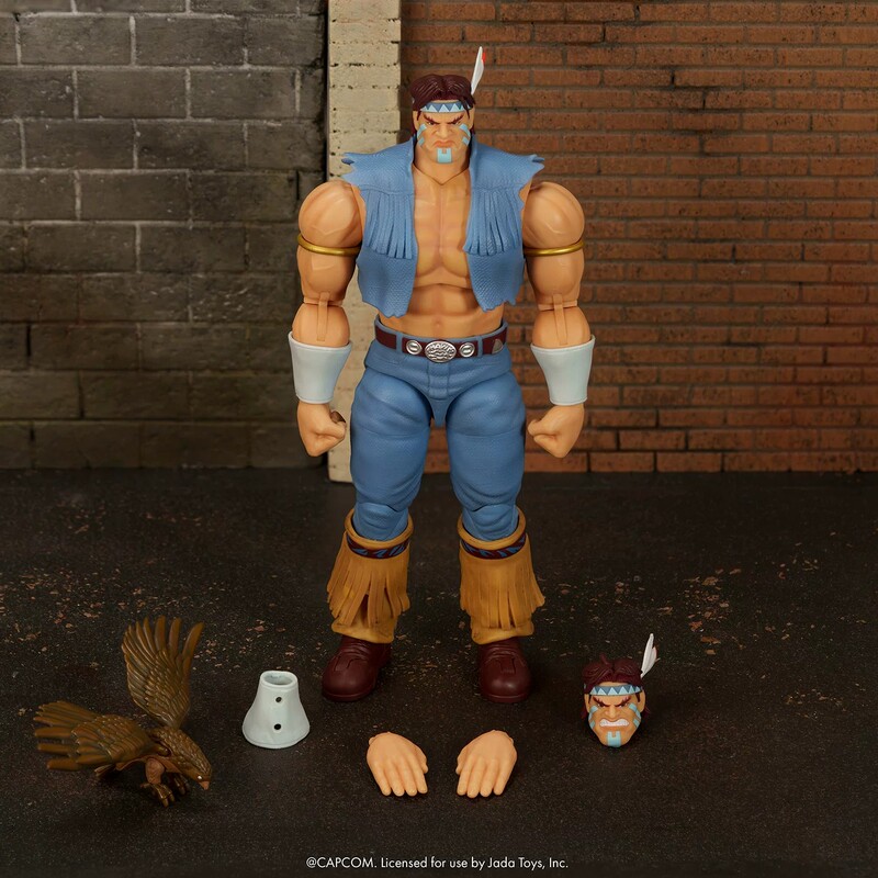 Jada Toys Street Fighter 2 1/12 Eagle t Hawk 6inch Action Figure Boys Gift Jada Toys Street Fighter 2 1/12 Eagle t Hawk 6inch Action Figure Boys Gift