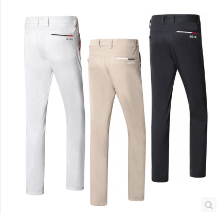 New 2018 golf clothing men's spring and summer golf pants men's long pants elastic free ironing