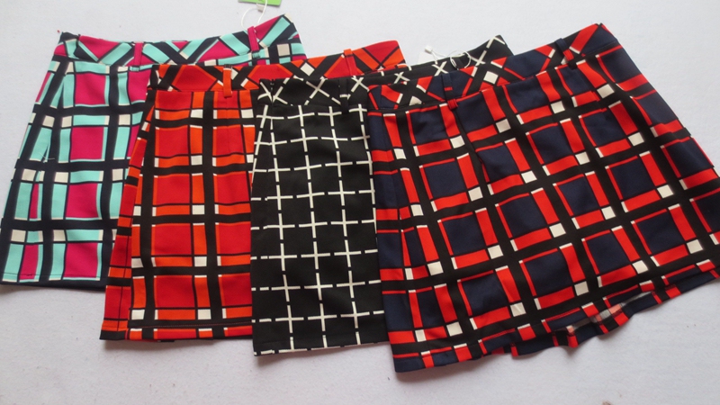 Authentic Ev Golf Women's Skirt Spring/Summer Culottes Sports Short Skirt Casual British Plaid Golf Women's Clothing Promotion