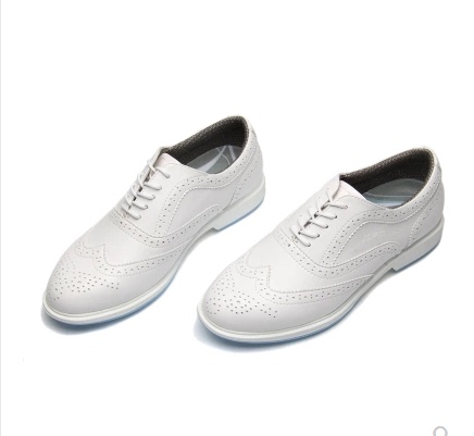 Xfc Women's Golf Shoes Are Waterproof and Breathable, Ultra-Light, Soft-Soled, Spikeless, White Golf Shoes That Make Your Feet Look Smaller