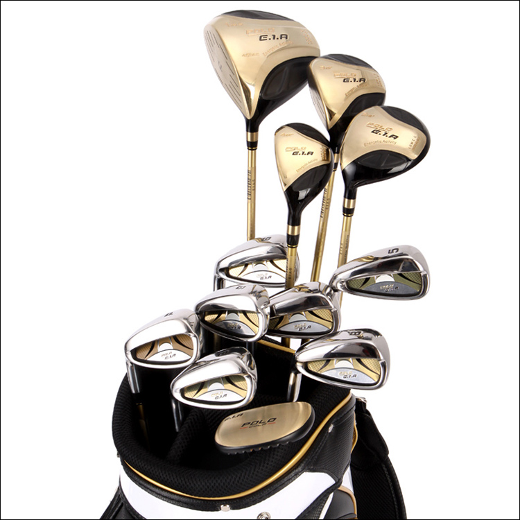 Polo golf club golf men's beginner full set of carbon pole left glove pole