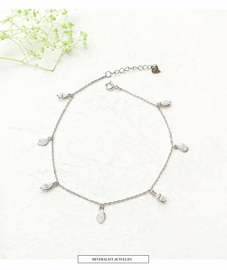 Chaine de cheville Femme en Argenterie - Ref 3102059 Image 16