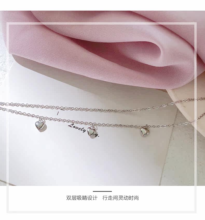 Chaine de cheville Femme en Argenterie - Ref 3101727 Image 16