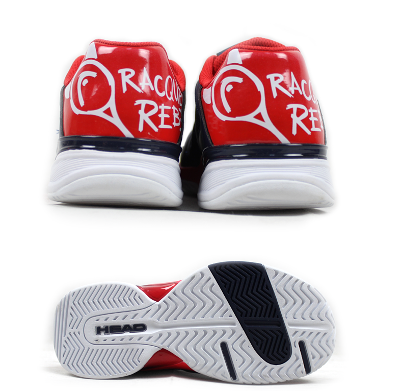 Giày tennis Hyde HEAD dành cho trẻ em, thanh thiếu niên, nam và nữ, dây buộc Velcro, chân chống sốc chống mòn giày xtep